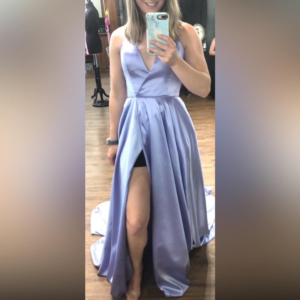 Sherri Hill Lilac Formal Dress